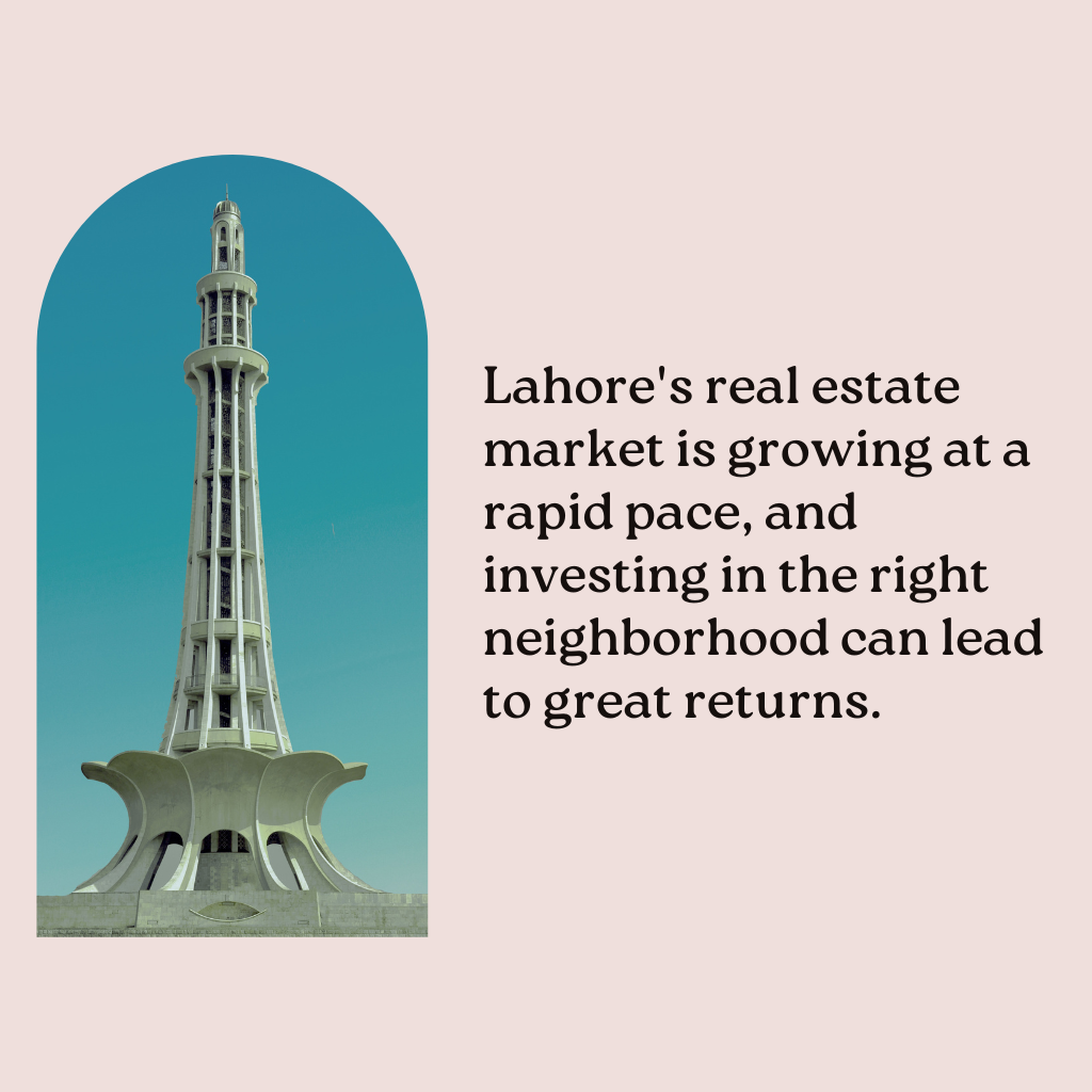 discovering tomorrow's neighborhoods: a closer look at lahore's growing real estate scene​